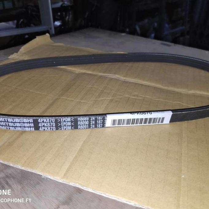 MITSUBOSHI FAN BELT 4PK870 EPDM TALI KIPAS FANBELT 4PK 870