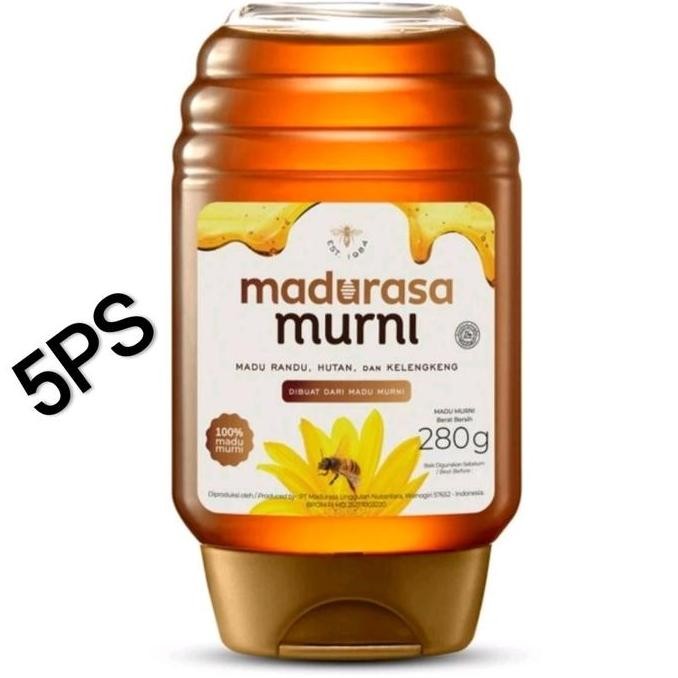 

TERMURAH MADURASA MURNI 280GR ISI 2 BOTOL - MADU ASLI KEMASAN HEMAT 1 PACK