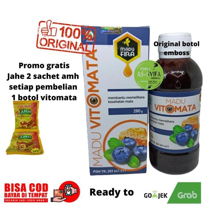 

TERMURAH MADU VITOMATA HERBAL - SUPLEMEN MATA MINUS, KATARAK & SILINDER ALAMI