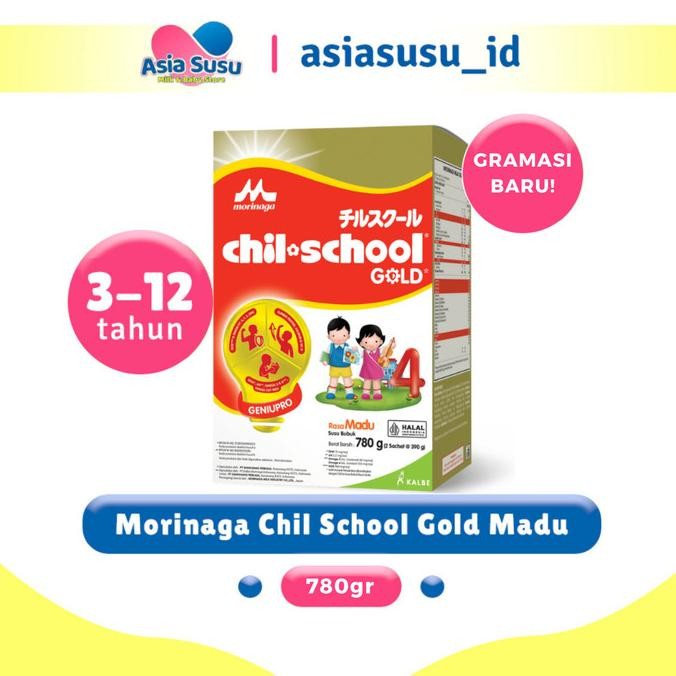 

TERMURAH MORINAGA CHILSCHOOL GOLD 800GR - SUSU ANAK RASA COKLAT / MADU / STRAWBERRY / VANILA