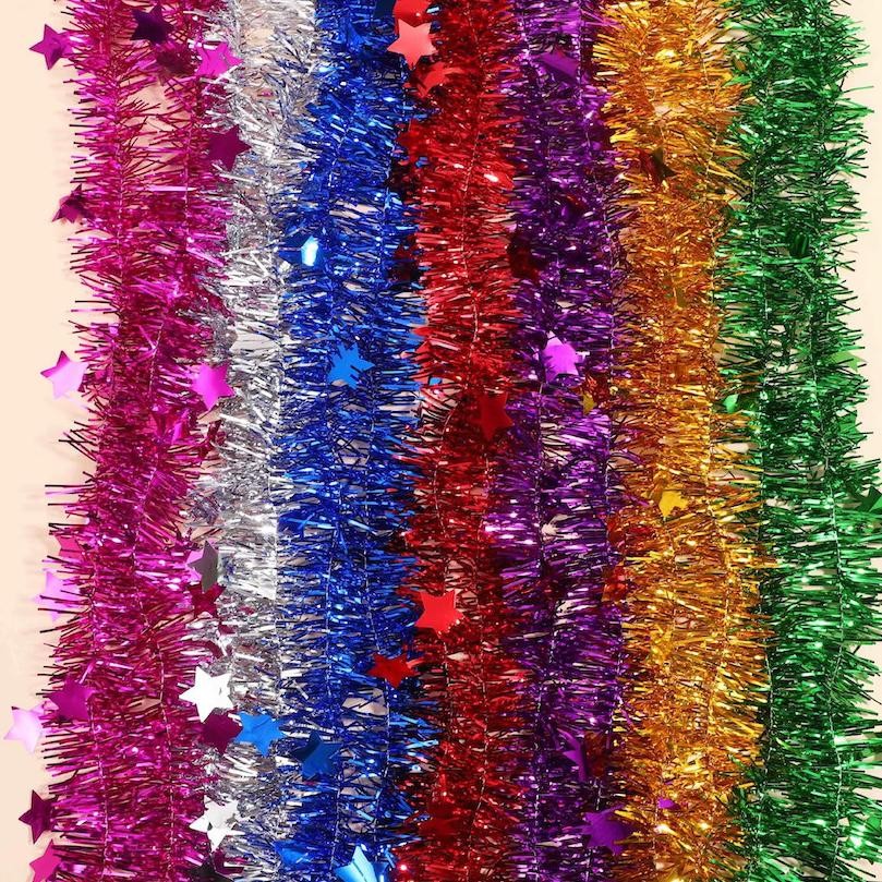 

Fh-46 Poyoco - Slinger 2 Meter Diameter 5Cm Single Colored / Mix / Motif Rumbai Garland Tensil Tinsel Metalik Hiasan