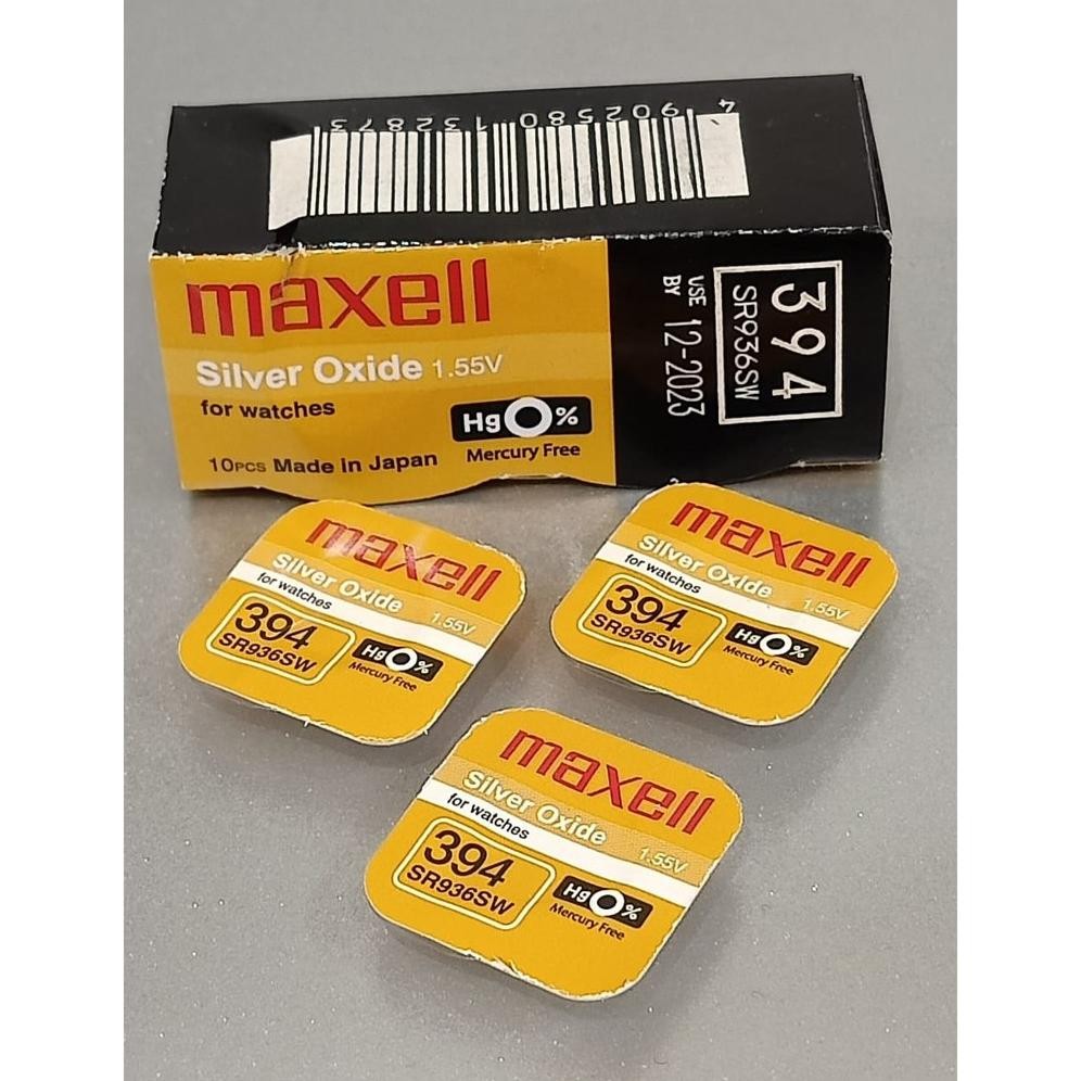 Baterai Maxell 394 936 SR936SW SR936 ORIGINAL DiM