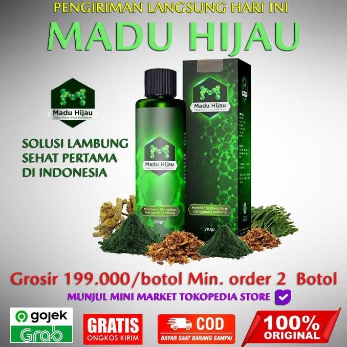 

TERMURAH MADU HIJAU HERBAL ASAM LAMBUNG, GERD, TUKAK LAMBUNG - OBAT HERBAL ALAMI