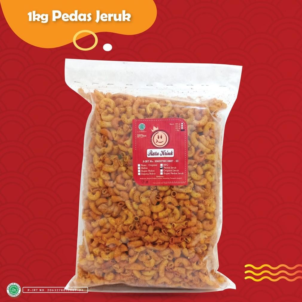 

(Termurah) 1Kg Makaroni Khas Tasikmalaya By Ratu Kriuk