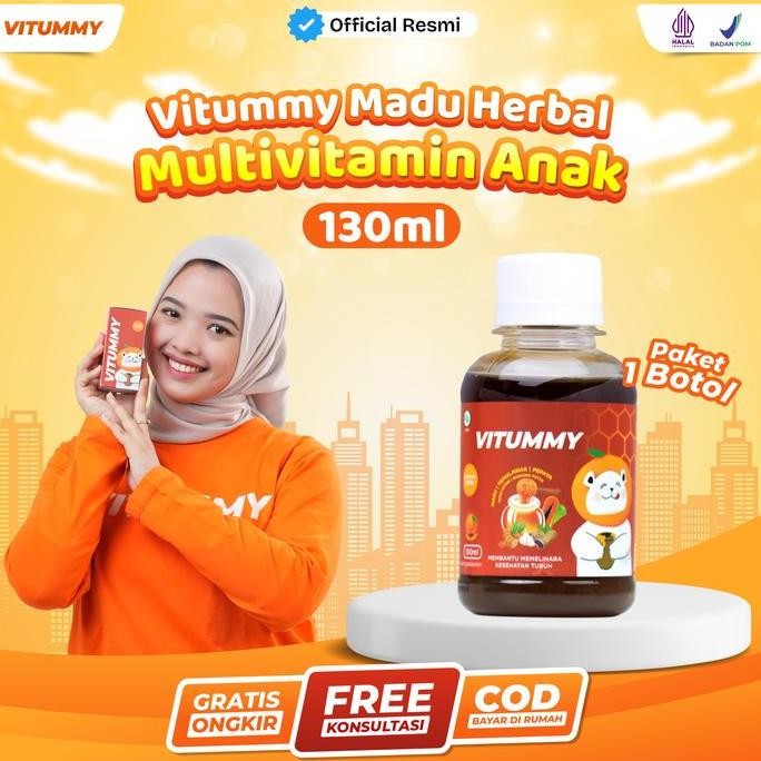 

TERMURAH MADU VITUMMY ANAK SUPLEMEN MADU HERBAL UNTUK NAFSU MAKAN & IMUN ANAK