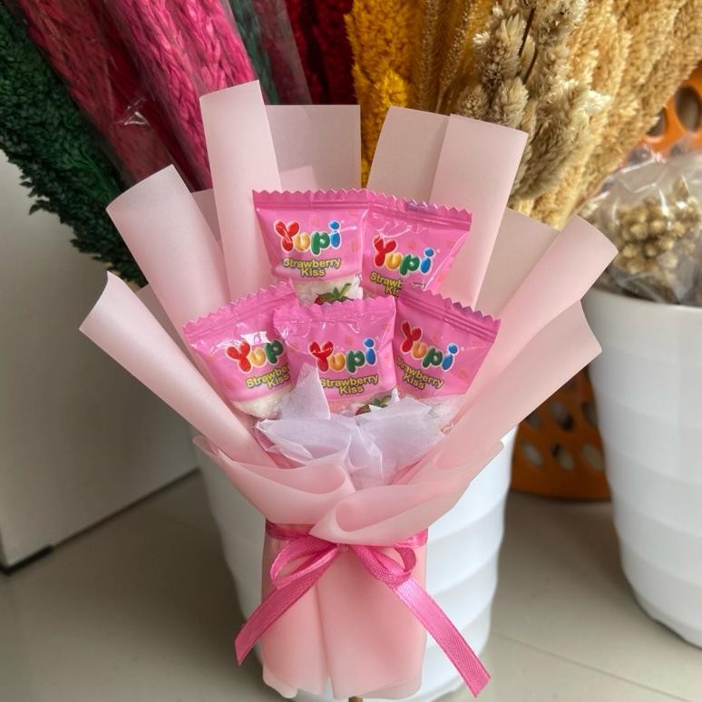 

Hj-43 Snack Bouquet | Buket Snack | Bouquet Permen | Kado Ulang Tahun Anak