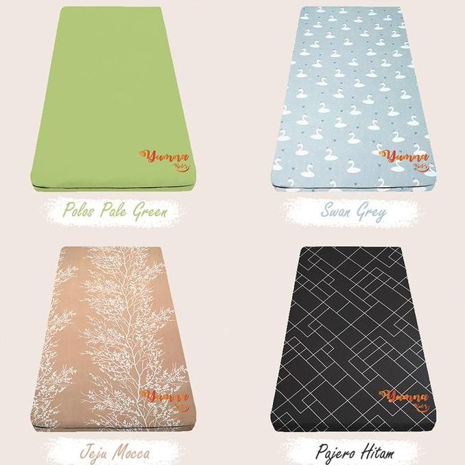 Sarung kasur busa resleting 90x200x15 - Sprei resleting 90x200