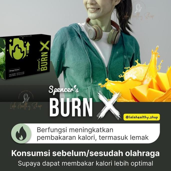 

[FREE Diet Coaching] Spencer's Supergreen Burn X Mangga Matcha | 100% Natural BAKAR KALORI + LEMAK Spencers BurnX