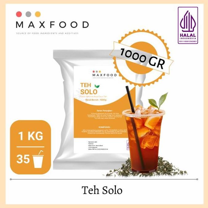 

Maxfood - Bundle Bubuk Minuman Teh Seger Jasmine Tea + Teh Solo 1 KG