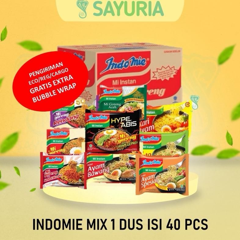 

Indomie Mix / Campur 1 Dus Isi 40 Pcs [Exp November 2025- Januari 2026]