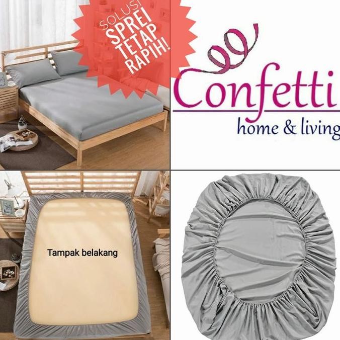 sprei kaos confetti (sprei saja)