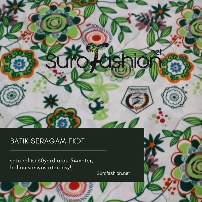 (Expert) BATIK SERAGAM FKDT Madrasah diniyah Grosir