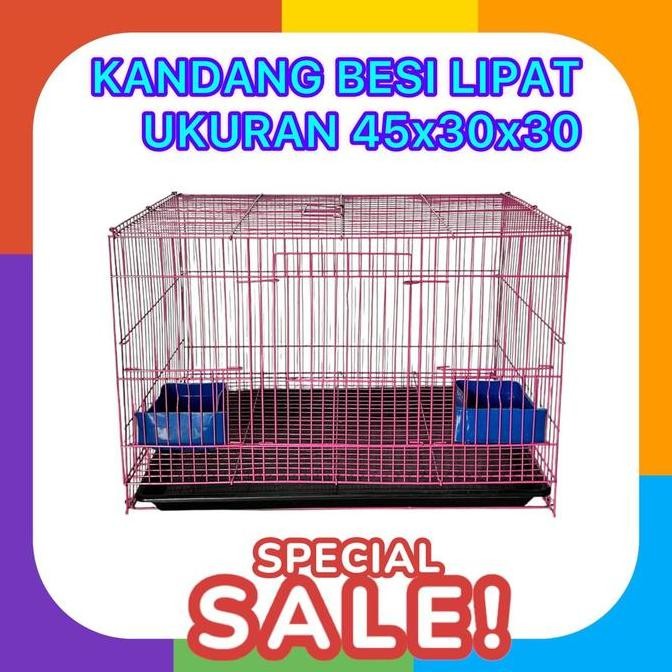Promo Kandang Umbaran Burung Hamster Sugar Glider Kelinci Kucing - Multifungsi Portable