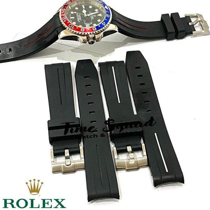 Ori - Strap Rubber Curved 20Mm - Tali Jam Moonswatch Omega Rubber B Model