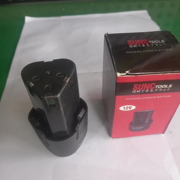 Jld Baterai Cordles 12 Volt Battrey 12V Batere Mesin Bor Codless