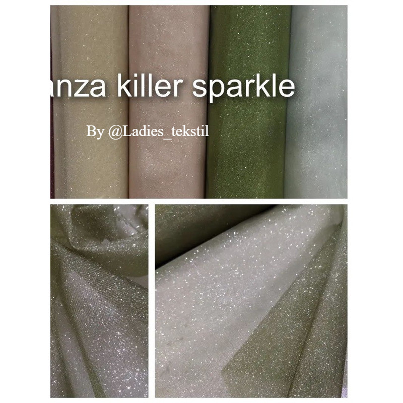 Organza Killer Sparkle/crinoline Glitter