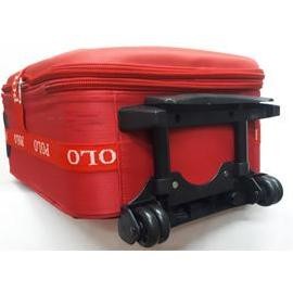 Koper 20 Inch Polo Classic Bahan Kanvas Emborse Ukuran Kabin