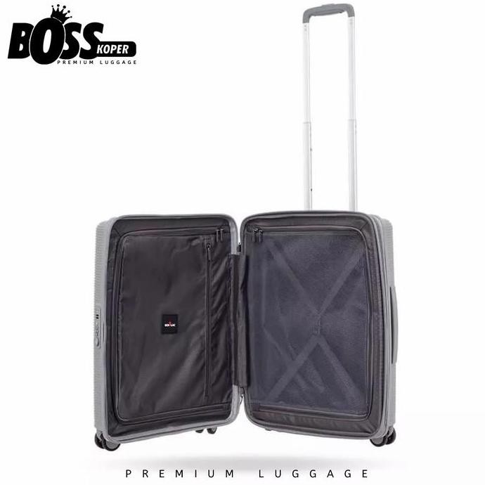 Koper 20 Inch ECHOLAC Hardcase Kabin Expand TSA + Full Karet