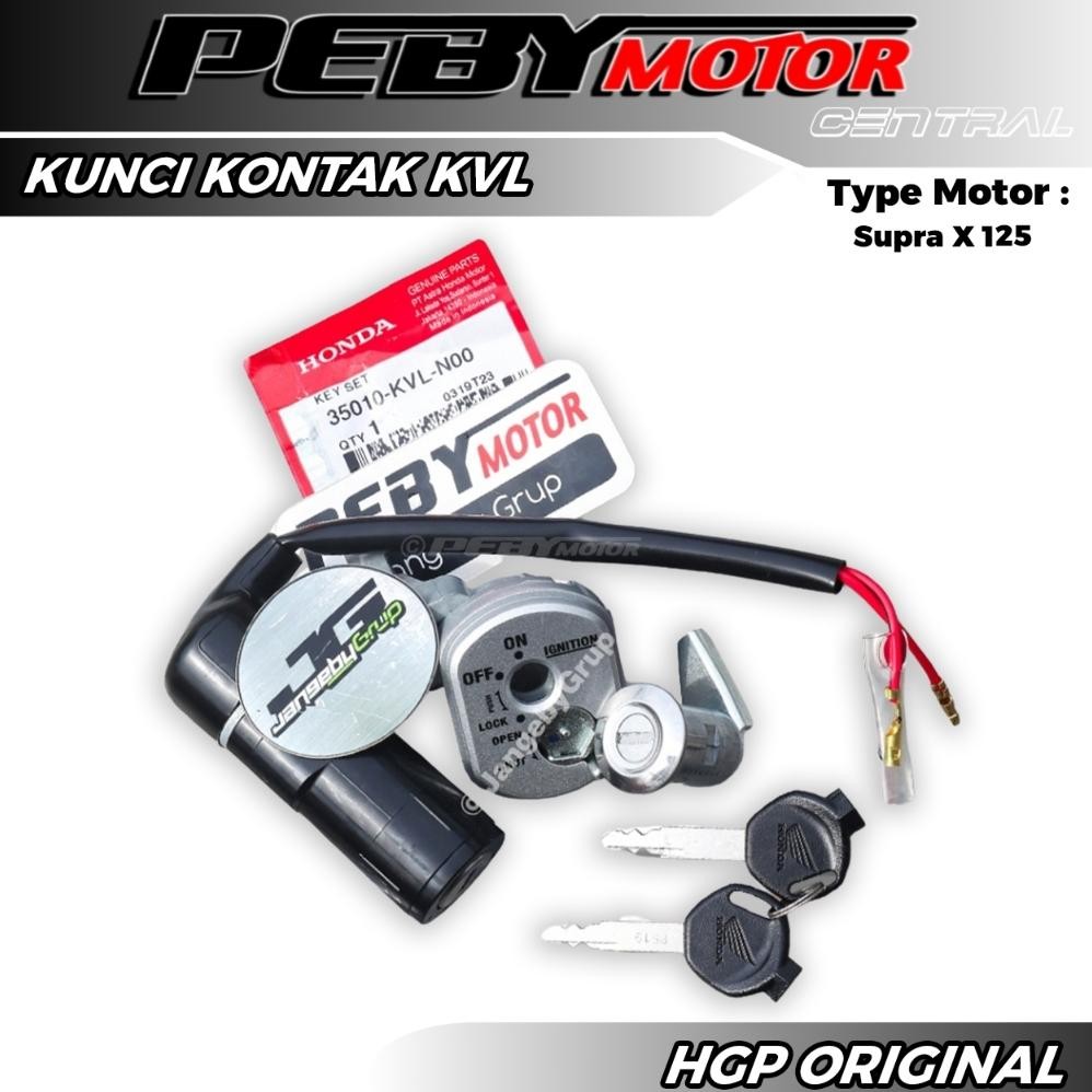 Kunci Kontak Set Supra X 125 ORIGINAL Resmi HGP 35010KVL