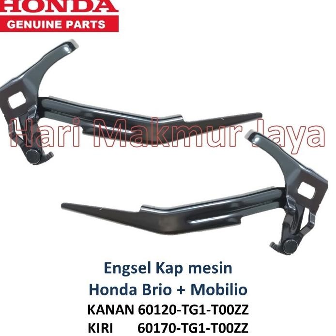 Engsel Kap Mesin Honda BRIO SATYA MOBILIO RS S E 2014 2015 2016 2017 2018 2019 2020 2021 2022 2023 2