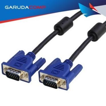 Illupro Kabel VGA to VGA 5m Kabel VGA PC to Monitor Original Full HD 5 Meter DiM