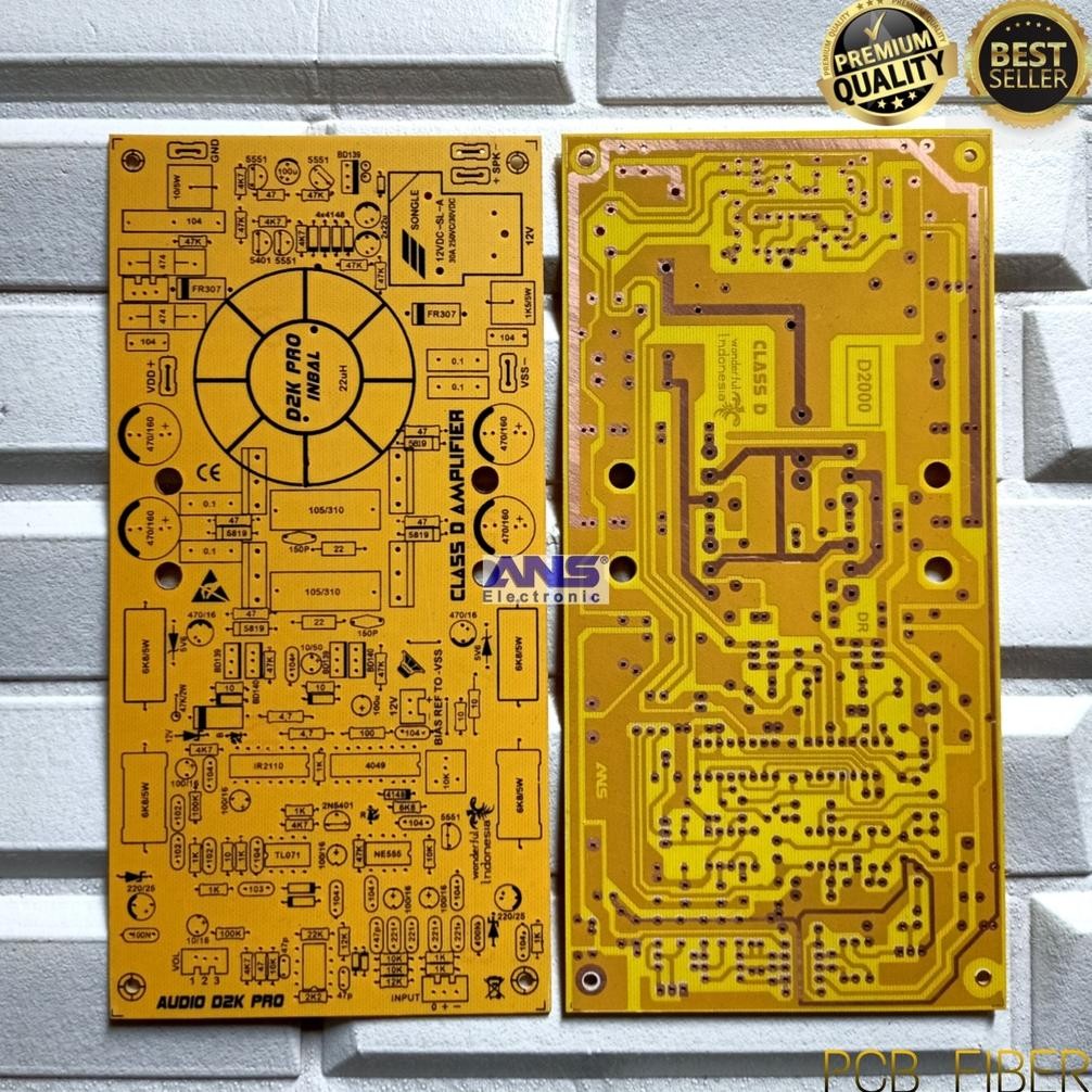 PCB CLASS-D D2K PRO DiM