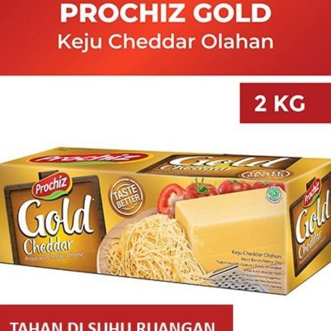 

Keju Prochiz Gold 2Kg 1Pcs