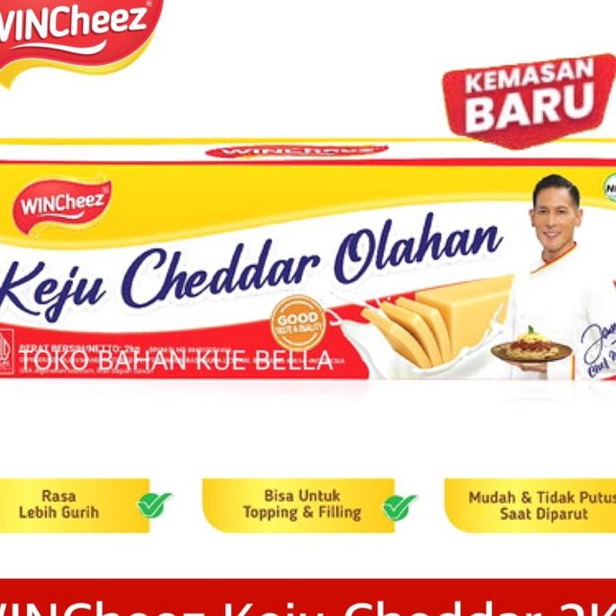 

Wincheez Cheddar 2Kg Keju Cheddar Cheese