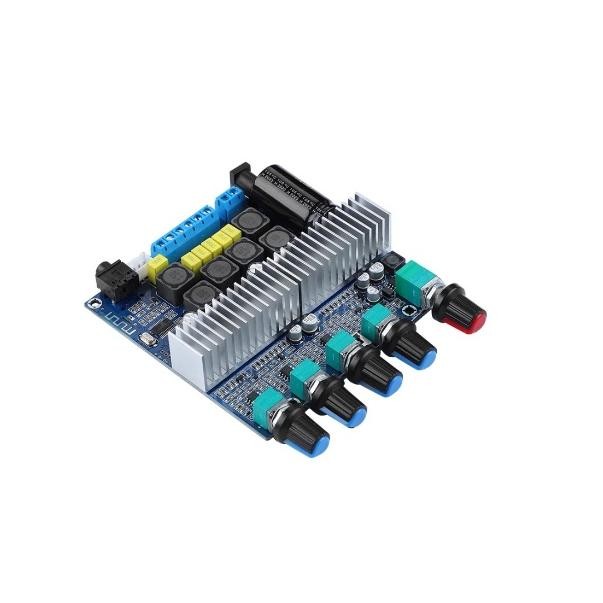 Original Aiyima TPA3116D2 Amplifier 2.1 Bluetooth 2*50 + 100 Subwoofer DiM