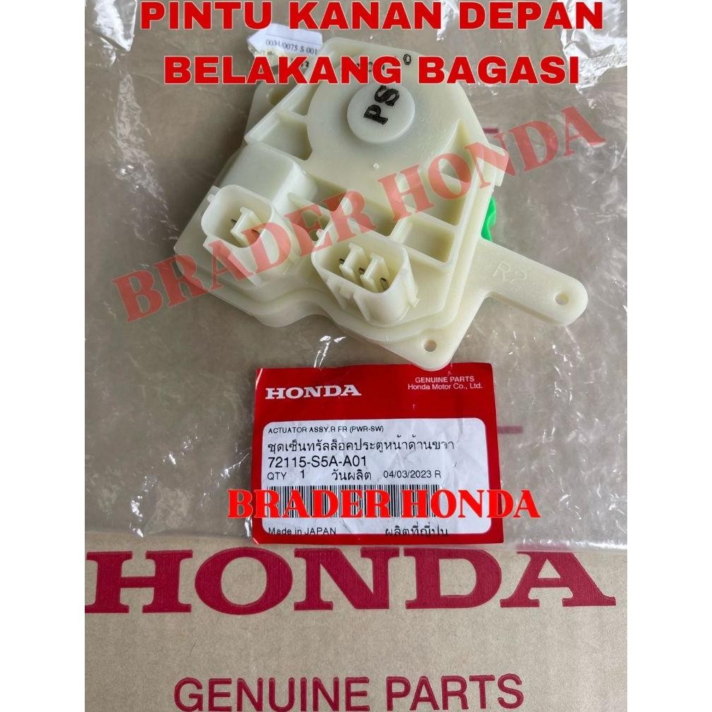 CENTRAL LOCK ACTUATOR MOTOR DOORLOCK JAZZ GD3 CITY GD8 IDSI VTEC CRV GEN 2 RD4 RD5 STREAM CIVIC ES C