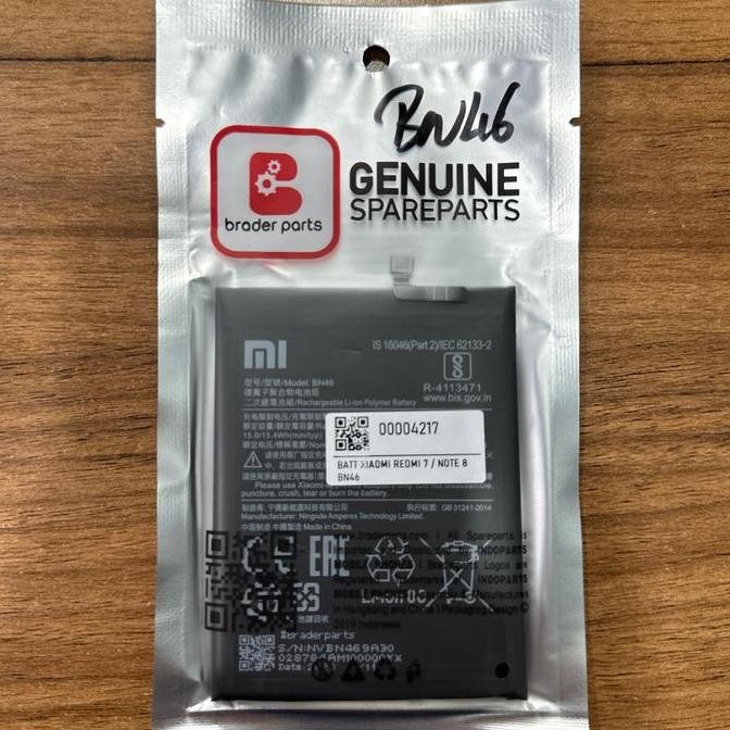 Diskon Baterai Xiaomi Redmi 7 / Note 8 Bn46 Original | Battery Bn 46 Braderpart Ori