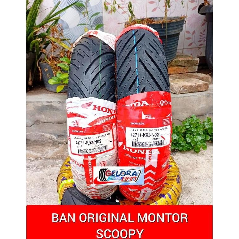 Ban Tubeles Matic AHM 100/90-12 Ban 110/90-12 Ban Original Montor Honda Scoopy ban ring 12 ban 100/9