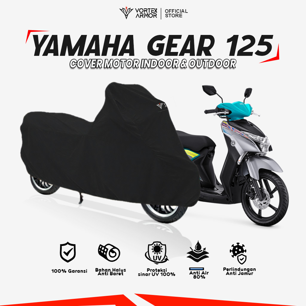 Cover Motor Yamaha Gear 125 / Sarung Motor Yamaha Gear 125 / Tutup Yamaha Gear 125