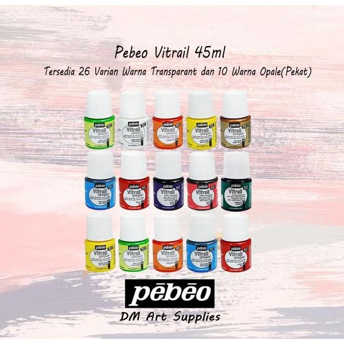 

TERBARU PEBEO VITRAIL 45ML (050-010 s/d 050-049) BISA GOSEND!