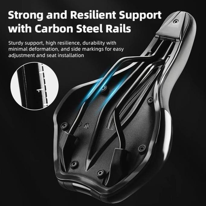 Sadel Sepeda Rockbros Sadel Sepeda Lipat MTB Roadbike Lubang Empuk 38210056001 Rockbros Sadel Sepeda