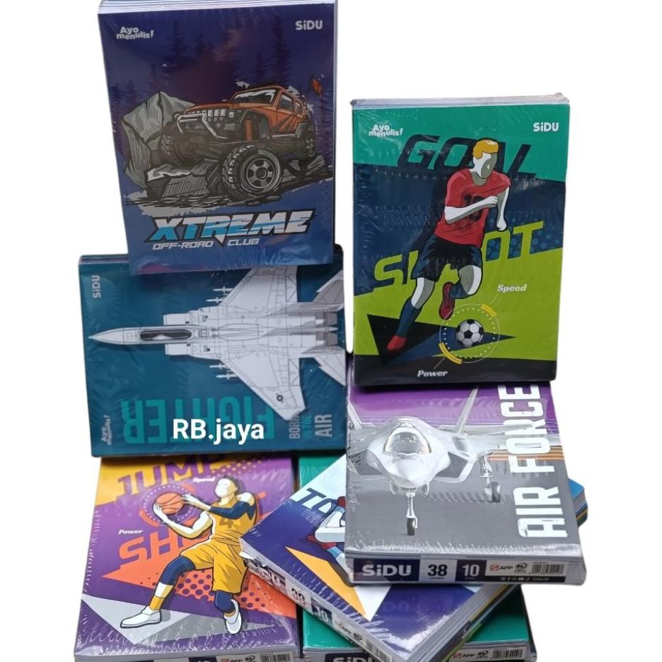 

1 Pa Isi 10 Pcs Buku Tulis Sidu 38 Lembar Buku Tulis Arto Sinar Dunia