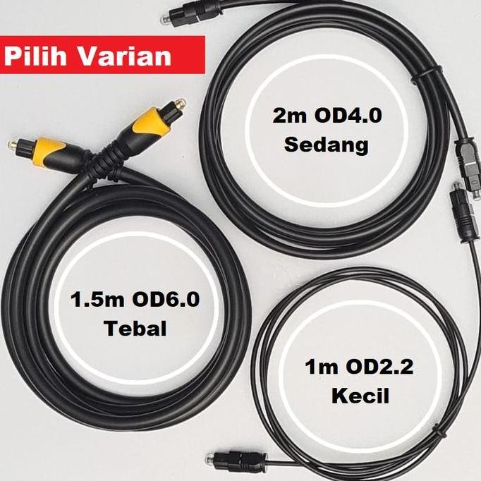 KABEL OPTIK AUDIO DIGITAL OPTICAL TOSLINK SPDIF TV-DECODER AMPLIFIER