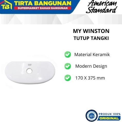 American Standard My Winston Tank Cover / Tutup Tangki Clost / Kloset / Toilet / Wc Duduk