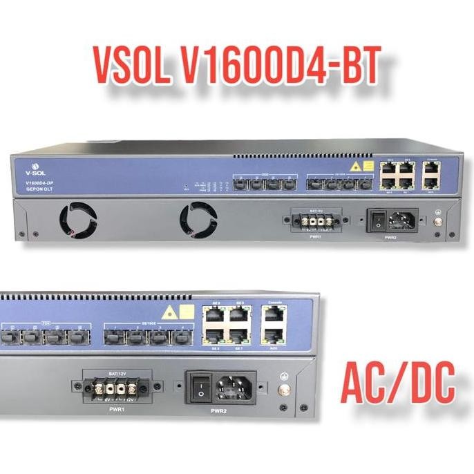 Olt Epon Vsol V1600D4-Bt New Stok