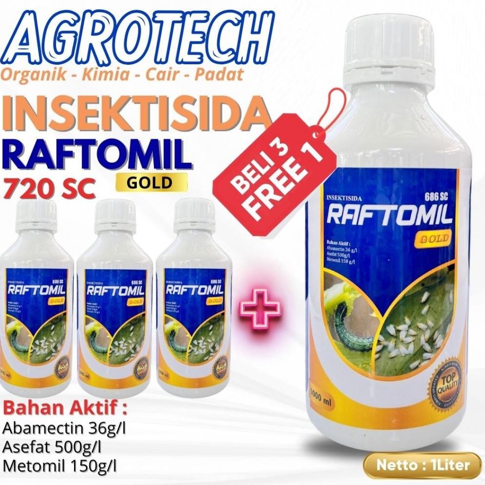 RAFTOMIL GOLD 686SC Insektisida Abamectin Pengendali Hama Serangga Pengganggu
