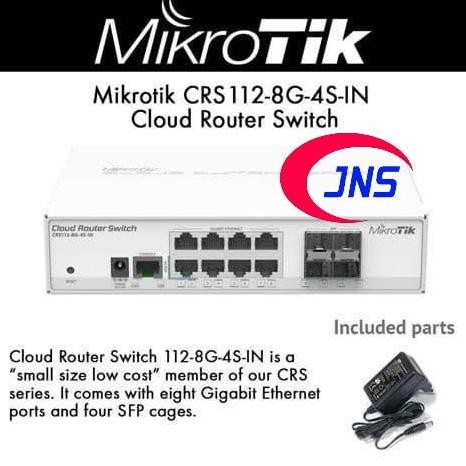 Mikrotik Crs112-8G-4S-In New Stok