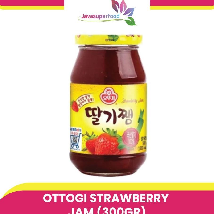 

Ottogi Korean Strawberry Jam Selai Stroberi Korea 300Gr