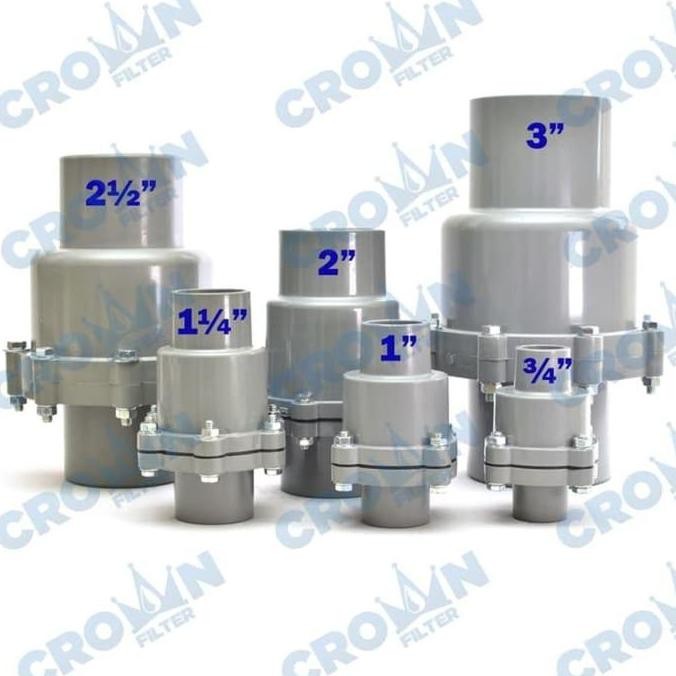 Tanias Check Valve Klep Pvc Kdj Taiwan 2,5" Terlaris