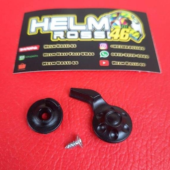 Visor Lock Kyt Vendetta Dan Falcon - Pengunci Kaca Helm Vendetta2 Dan Falcon Original Part Kyt Kuali