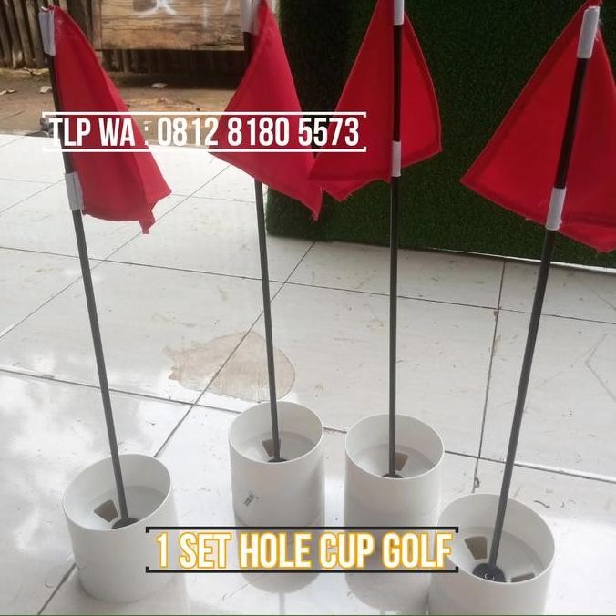 Hole Cup Golf - Hole Tiang Bendera Golf PPS