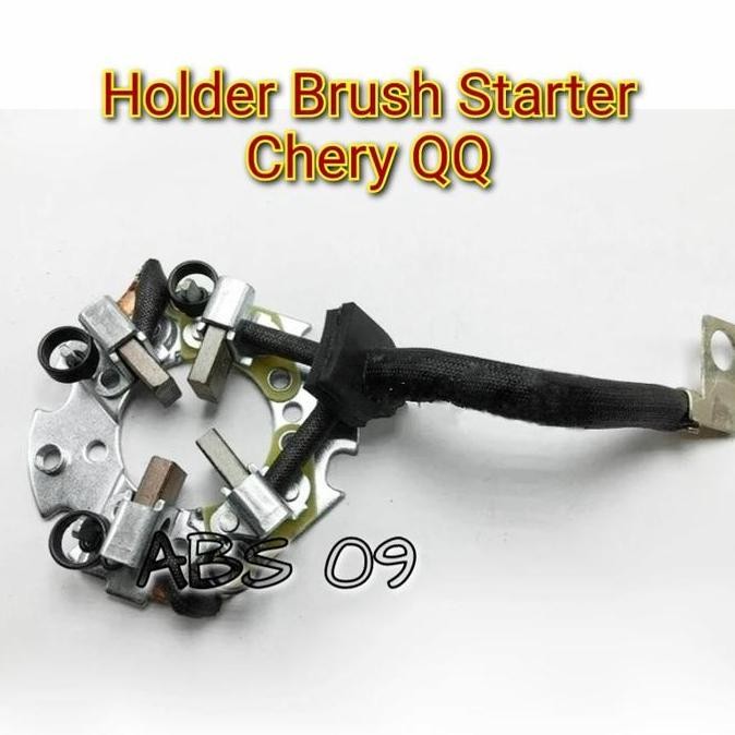 Promo Carbon Brush Dinamo Starter Mobil Chery Qq + Holder Brush Set