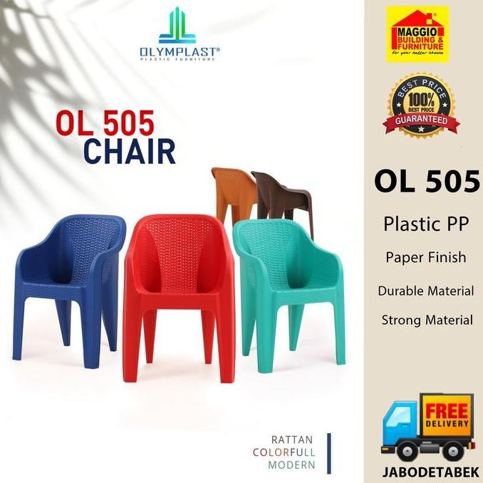 KURSI PLASTIK OLYMPLAST - KURSI OLYMPLAST - KURSI PLASTIK - OL 505 - OLYMPLAST FA