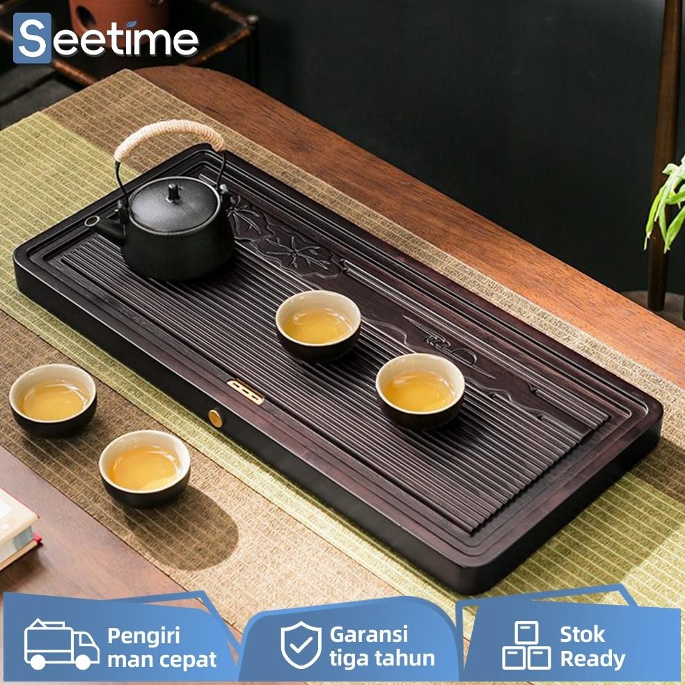 Nampan Teh Cina/Meja Teh Drainase/Nampan Teh Bambu/Meja Seduh Teh Kelas Atas