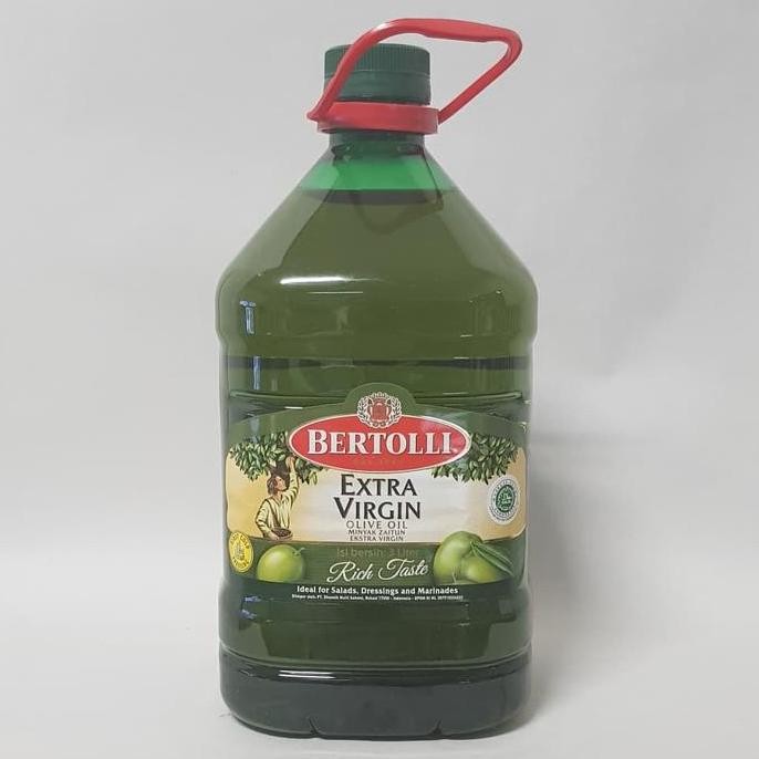 

Terlaris [Grab/Gojek Only] Bertolli Extra Virgin Olive Oil / Minyak Zaitun 3 Lt Ready Stok