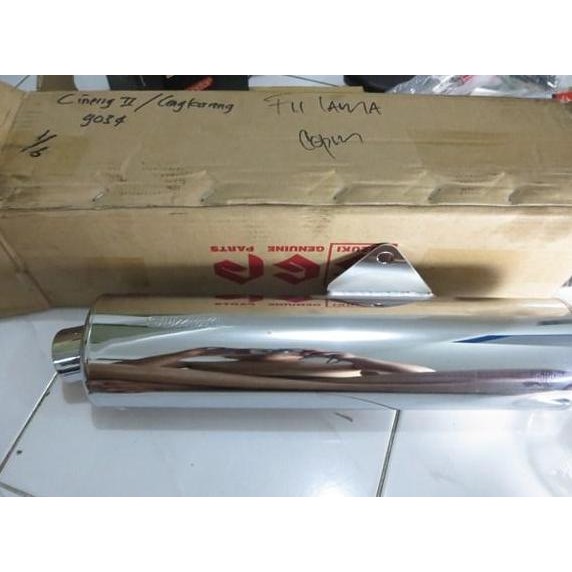 Knalpot Satria Fu 150 2006-2008 Orisinil Sgp